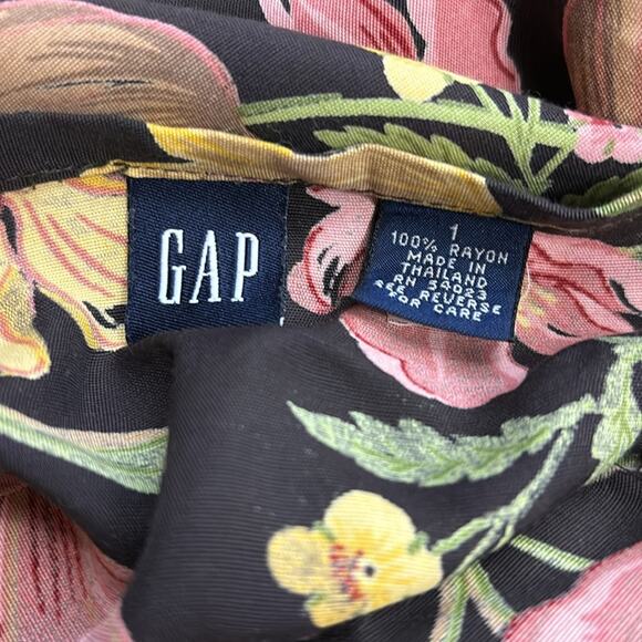 Gap 2000's Y2K Floral Pencil Skirt - Picture 5 of 6